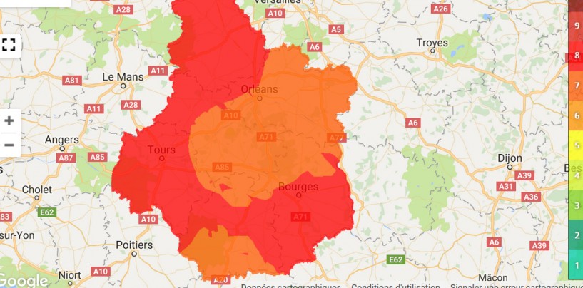 Episode de pollution atmosphérique aux particules en suspension