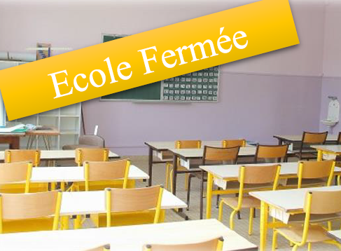 COVID-19 : Fermeture de l’école et des services périscolaires