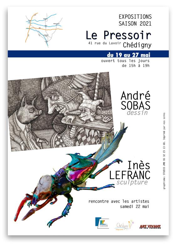 Expositions dessin et sculpture