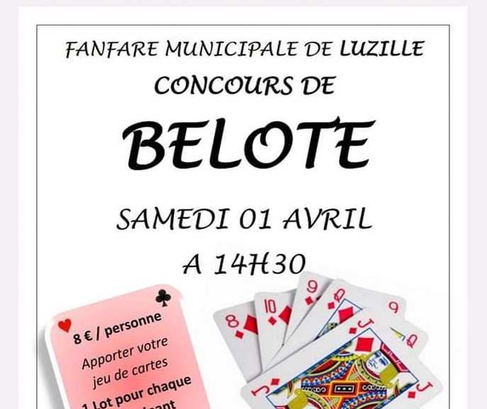 Fanfare Municipale : Concours de belote