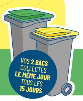 Calendrier de collecte des ordures ménagères  – Année 2026