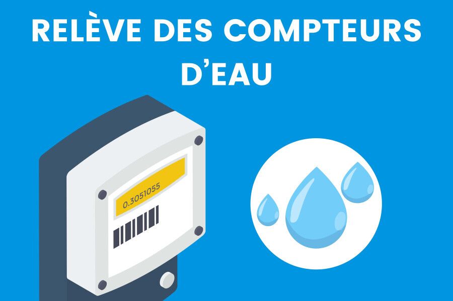 Relevé des compteurs d&rsquo;eau
