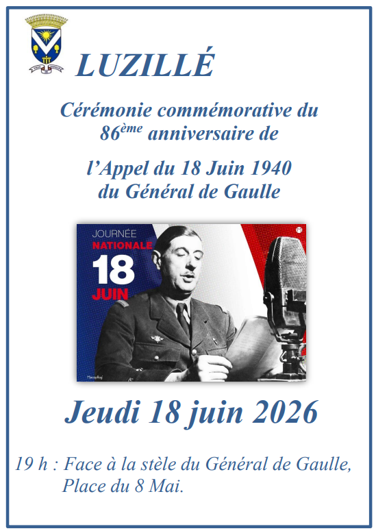 Cérémonie de l’Appel du 18 Juin 1940