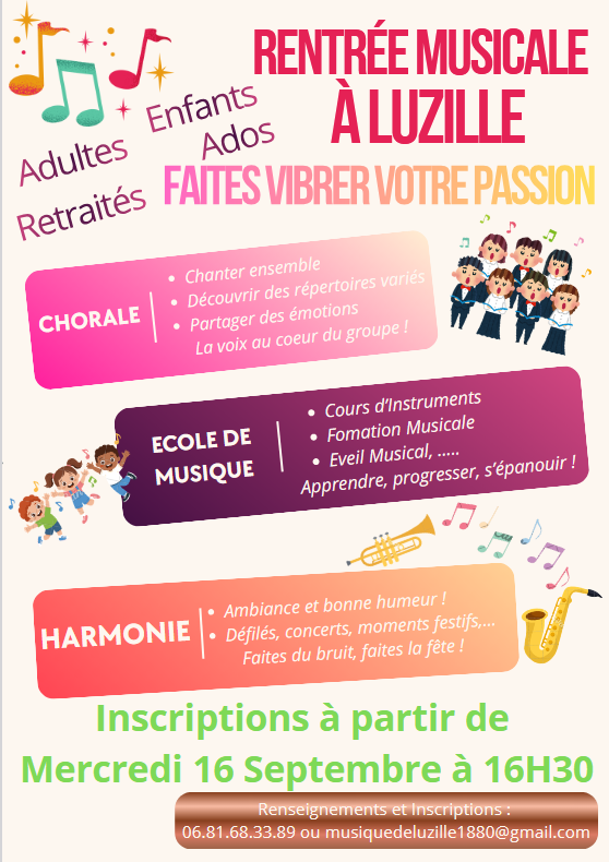 Rentrée musicale