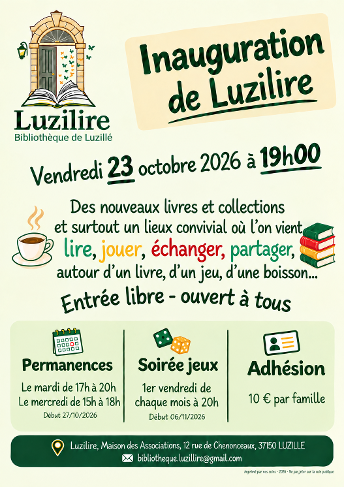 Inauguration de Luzilire